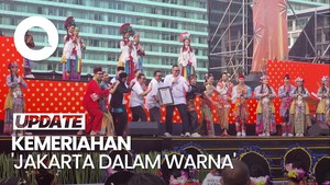 Video: Kemeriahan Festival 'Jakarta Dalam Warna' di Bundaran HI