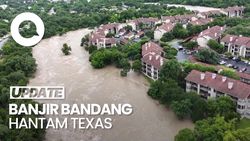 Video: Banjir Bandang di Texas Tewaskan 43 Orang, Puluhan Lainnya Hilang