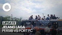Video: Ribuan Bobotoh Padati Si Jalak Harupat Jelang Laga Persib Vs Port FC