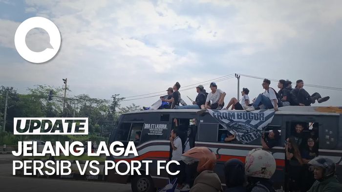 Video: Ribuan Bobotoh Padati Si Jalak Harupat Jelang Laga Persib Vs Port FC
