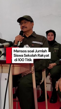 Video: Lebih dari 9.700 Orang Tercatat Sebagai Siswa Sekolah Rakyat