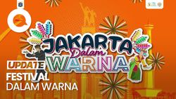 Video: Antusias Warga Saksikan Festival Jakarta Dalam Warna 