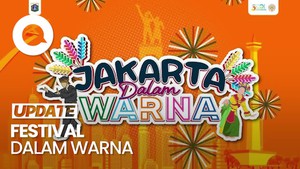 Video: Antusias Warga Saksikan Festival 'Jakarta Dalam Warna' 