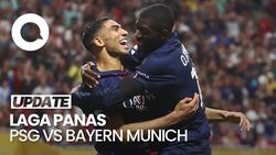 Video Kemenangan PSG Diwarnai 2 Kartu Merah-Patah Kaki Musiala