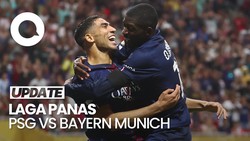 Video Kemenangan PSG Diwarnai 2 Kartu Merah-Patah Kaki Musiala