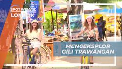 Mengeksplorasi Gili Trawangan dengan Bersepeda Bersama Selebriti Lombok  