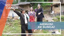 Menjelajahi Keindahan Sungai Kampung Adat Miduana di Cianjur  