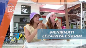 Menikmati Es Krim Lezat dan Rasa Berbeda di Gili Trawangan Lombok  
