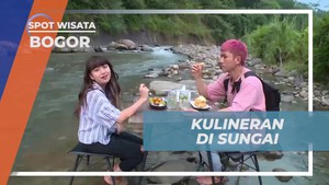Menikmati Kuliner Lezat di Sungai saat Berkeliling di Sentul, Bogor  