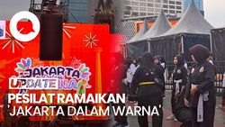Video Ribuan Pesilat-Penari Ramaikan Jakarta Dalam Warna di HI
