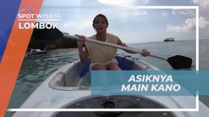 Mendayung Kano dan Menikmati Keindahan Alam di Pantai Lombok  