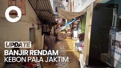 Video: Banjir Setinggi 2 Meter Rendam Kebon Pala, Ratusan Warga Terdampak