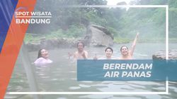 Berendam Air Panas Belerang di Kawah Rengganis Bandung Untuk Relaksasi  