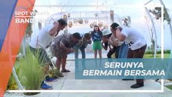 Mengikuti Serunya Bermain Bersama Selebriti di Bandung  