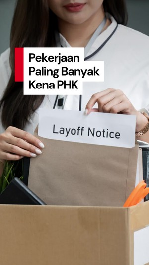 Video: Deretan Pekerjaan yang Paling Banyak Kena PHK di RI