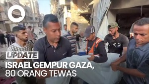 Video: Israel Gempur Gaza di Tengah Negosiasi Gencatan Senjata, 80 Tewas