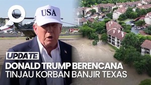 Video: Belasungkawa Donald Trump untuk Korban Banjir Bandang di Texas