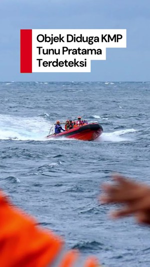 Video Objek Diduga Bangkai KMP Tunu Pratama Jaya Terdeteksi