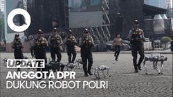 Video Anggota DPR Dukung Robot Anjing K9 Polri: Inovasi Itu Penting