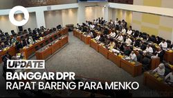 Video: Banggar DPR Rapat Bareng 6 Menko Kabinet Prabowo