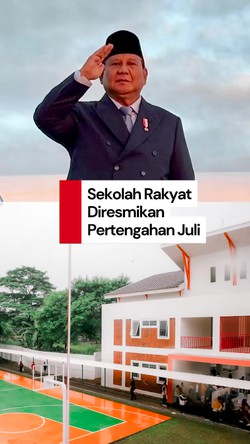 Video: Sekolah Rakyat Akan Diresmikan Prabowo Pertengahan Juli