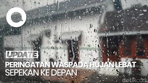 Video: Sederet Daerah yang Berpotensi Dilanda Hujan Lebat Sepekan ke Depan