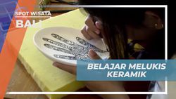 Menggambar dan Melukis Keramik untuk Menyalurkan Kreativitas di Bali  