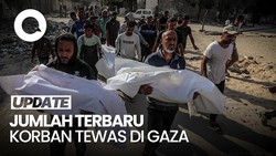 Video: Jumlah Korban Tewas Palestina di Gaza Meningkat Jadi 57.523