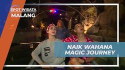 Naik Wahana Magic Journey dan Berkeliling Dunia secara Seru di Malang  