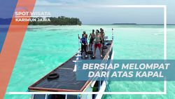 Bersiap Melompat dari Kapal dan Menantang Adrenalin di Karimun Jawa  