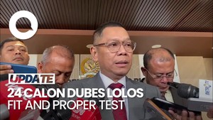 Video 24 Calon Dubes Penuhi Syarat, DPR Segera Lapor Presiden