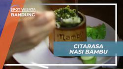 Menikmati Nasi Bambu dan Ikan Krispi di Tempat Makan Populer di Bandung  