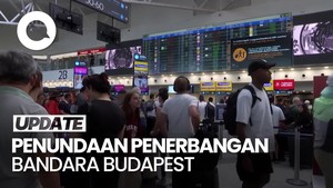 Video: Bandara Budapest Ditutup Sementara Akibat Cuaca Buruk