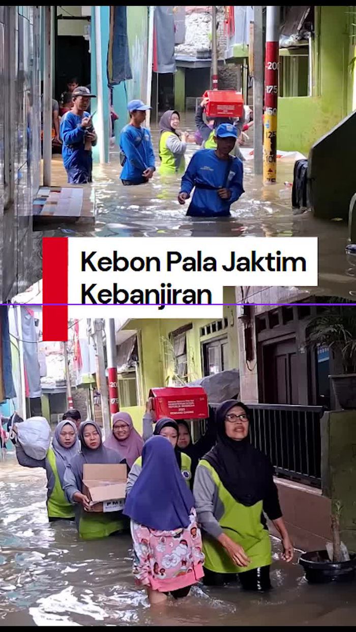 Video: Air Kembali Naik, Kebon Pala Jaktim Terendam