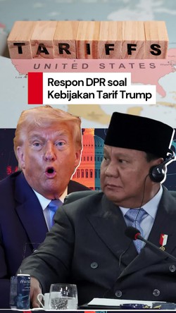 Video DPR Harap Masih Ada Ruang Negosiasi dengan AS soal Tarif Impor 32%
