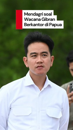 Video Mendagri Sebut Wapres Gibran Tak Akan Menetap di Papua