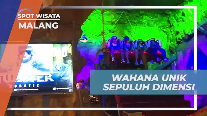 Merasakan Wahana Sepuluh Dimensi yang Unik dan Menantang di Malang