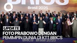 Video: Momen Prabowo Foto Bareng Pemimpin Dunia di KTT BRICS Brasil