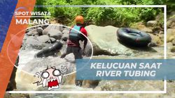 Menghadapi Medan Berbatu dan Arus Kuat Saat River Tubing di Malang  