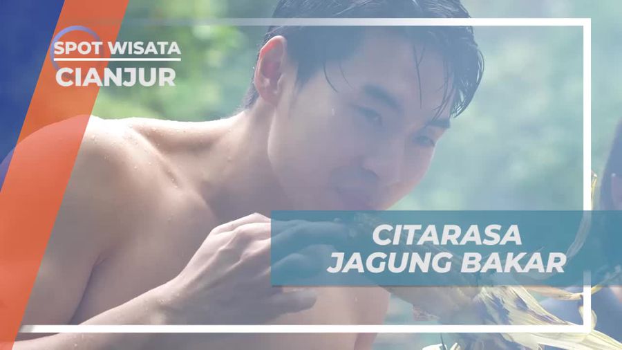 Menikmati Lezatnya Jagung Bakar Sambil Menikmati Keindahan Alam Curug Aseupan di Cianjur  