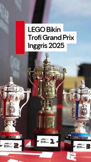 Video: Kala LEGO Naik Podium Grand Prix Inggris 2025