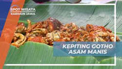 Menikmati Kepiting Gotho Asam Manis Bersama Warga di Karimun Jawa  