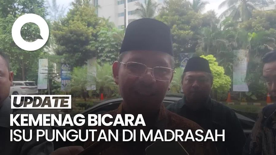 Video Kemenag soal Pungutan di Madrasah: Kalau Melenceng, Kita Luruskan