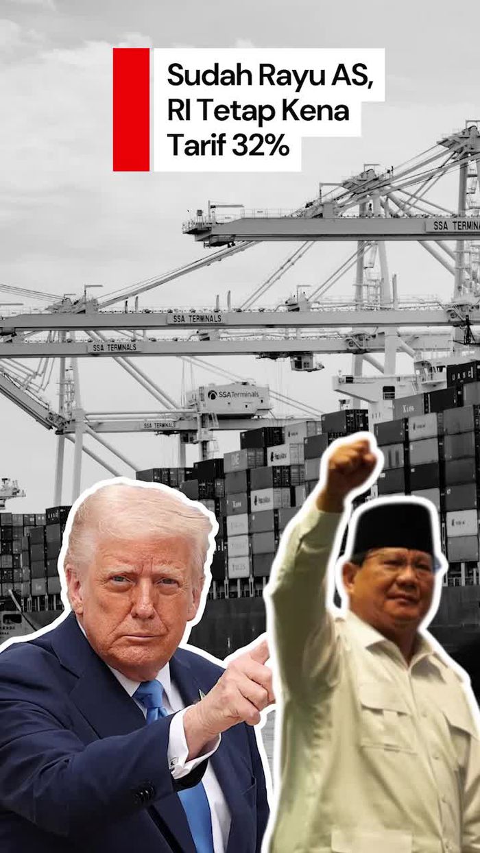 Video: Rayu AS Rp 551 T Kandas, RI Tetap Dihajar Tarif Trump 32%