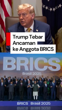 Video: Ancaman Tambahan Tarif 10% dari Trump untuk Anggota BRICS