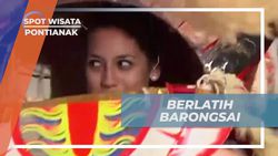 Mencoba Permainan Barongsai yang Seru di Pontianak  