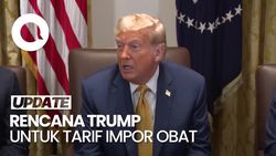 Video Tarif Trump untuk Obat-obatan Bakal Capai 200%