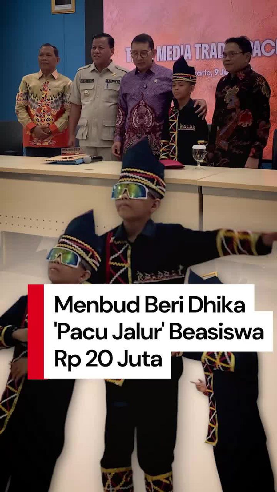 Video: Dhika Si Aura Farming Pacu Jalur Dapat Beasiswa Rp 20 Juta dari Menbud