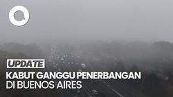 Video: Penerbangan Buenos Aires Alami Penundaan Karena Kabut Tebal