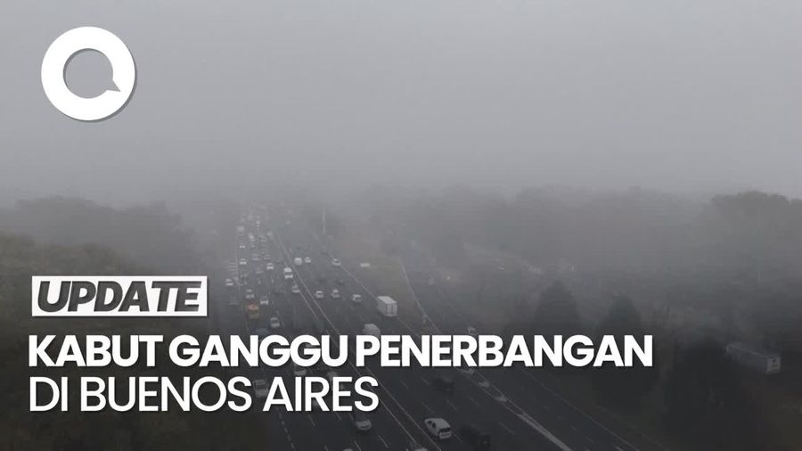 Video: Penerbangan Buenos Aires Alami Penundaan Karena Kabut Tebal